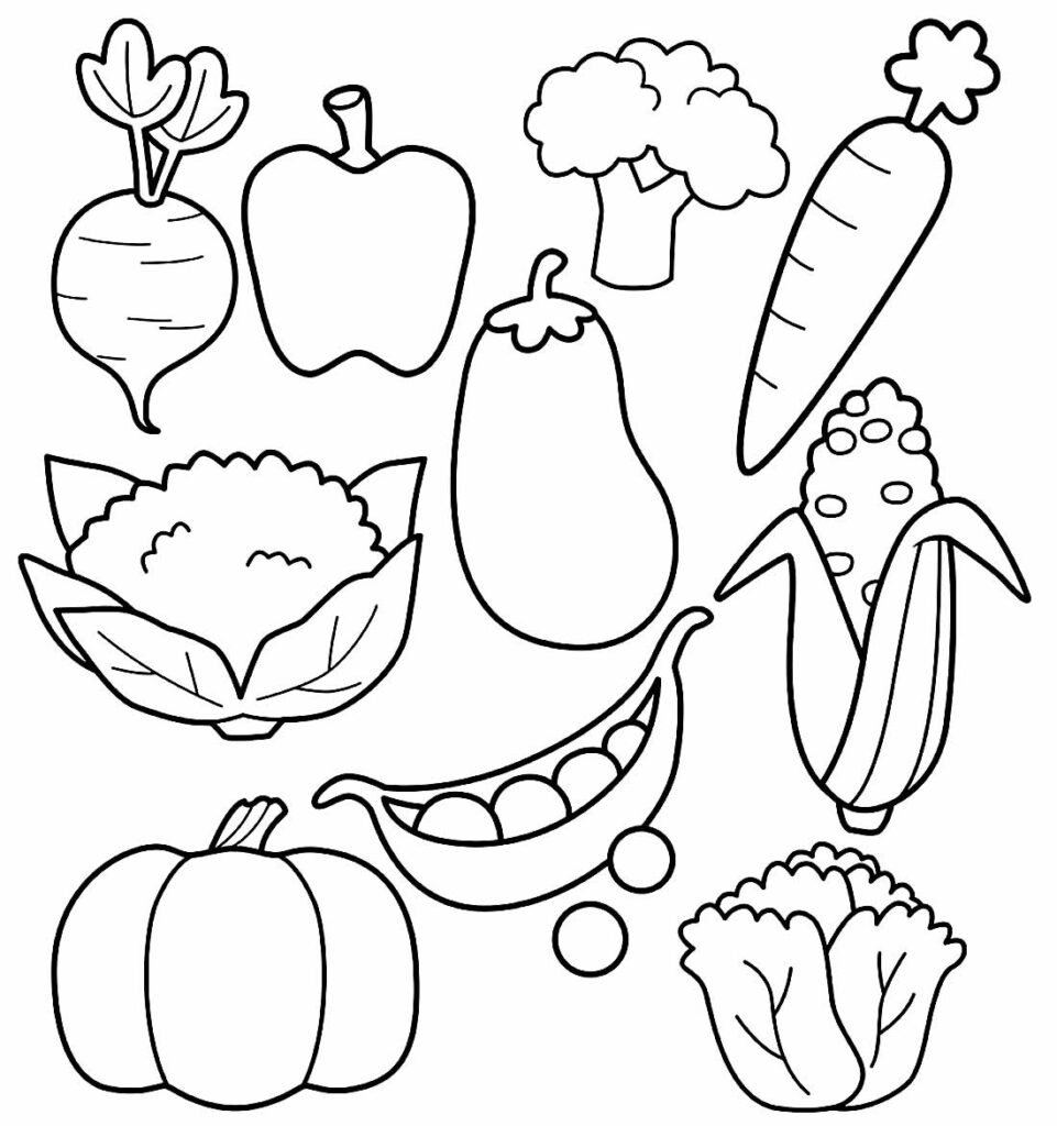 desenhos de comida para colorir 6