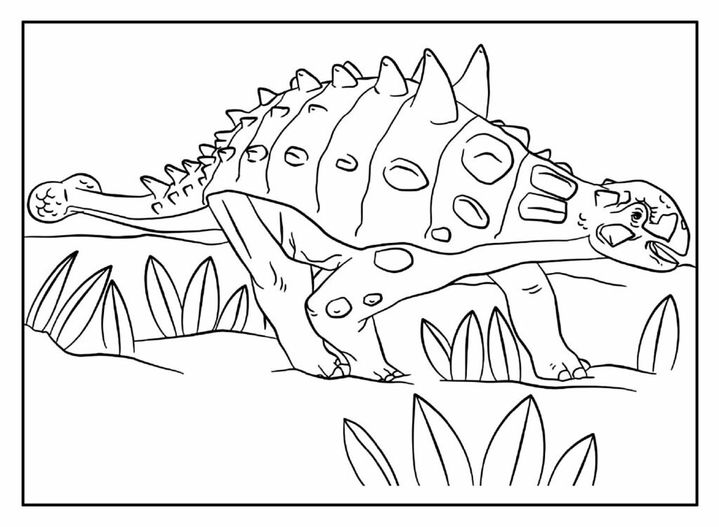 desenhos de dinossauro para colorir 10