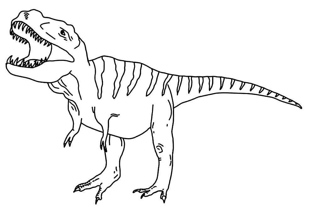 desenhos de dinossauro para colorir 11