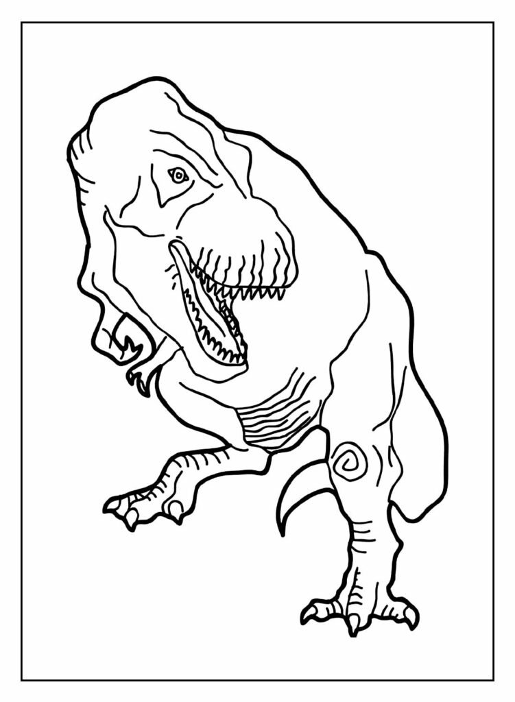 desenhos de dinossauro para colorir 12