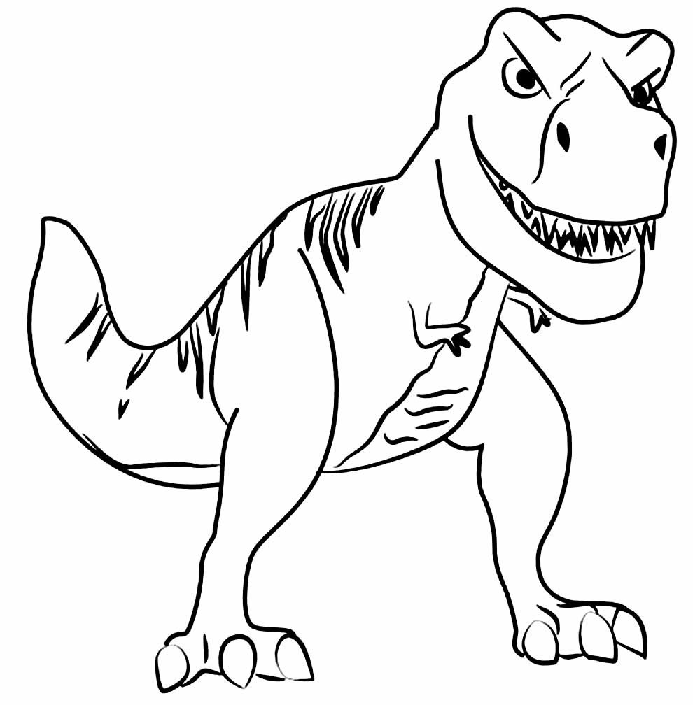 desenhos de dinossauro para colorir 13