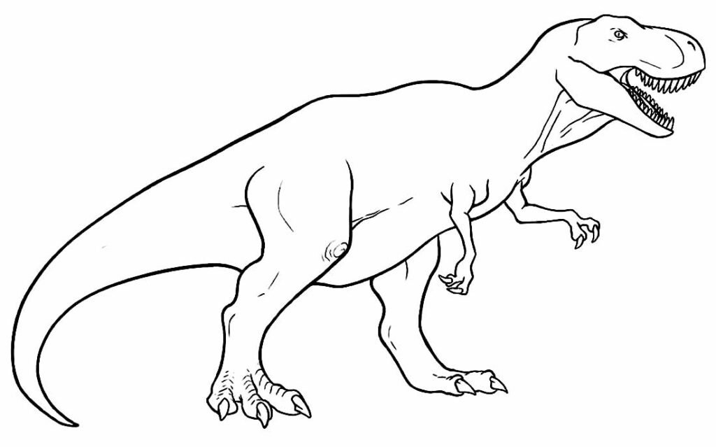 desenhos de dinossauro para colorir 15