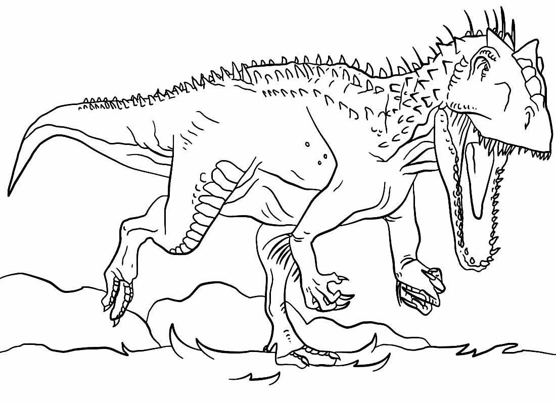 +140 Desenhos de Dinossauros para Colorir e Imprimir