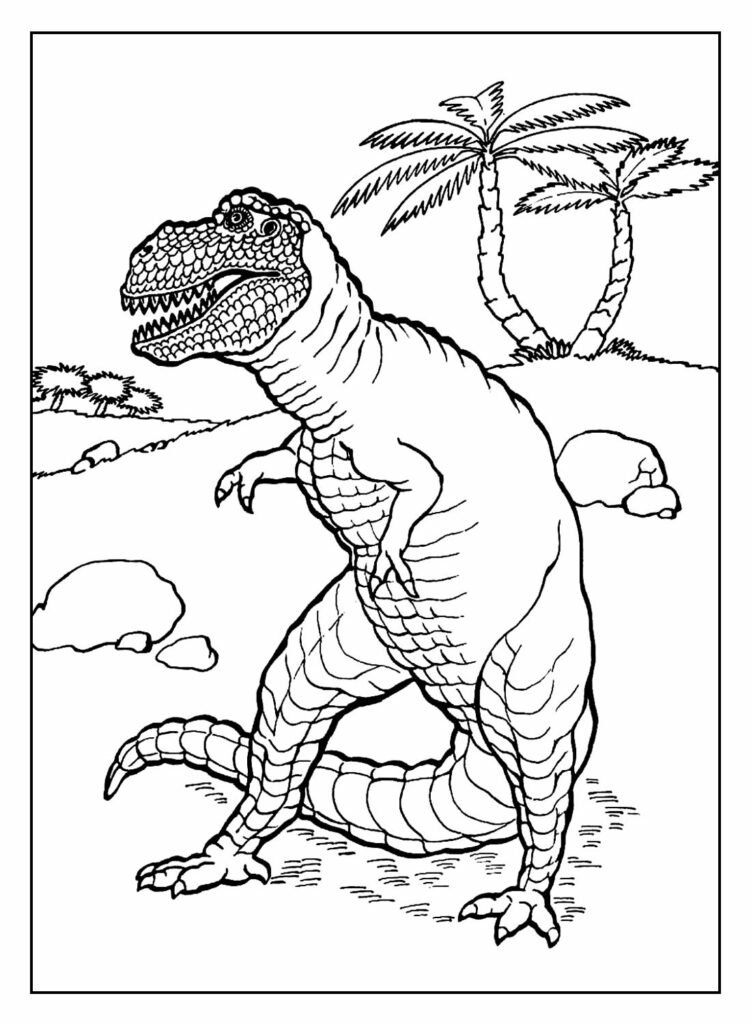 desenhos de dinossauro para colorir 18