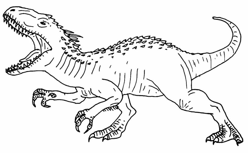 desenhos de dinossauro para colorir 2