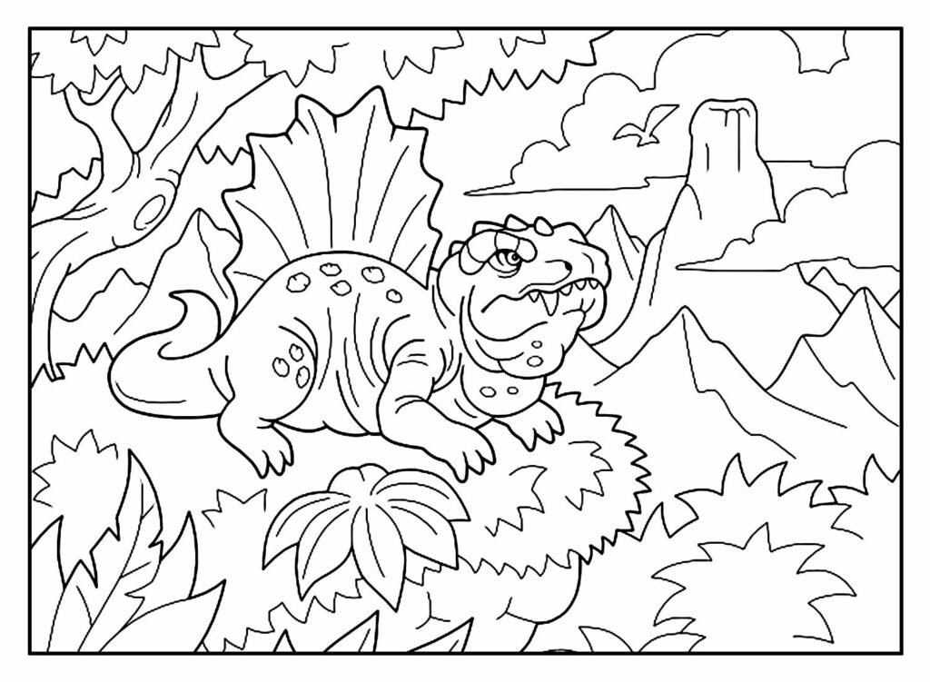 desenhos de dinossauro para colorir 26