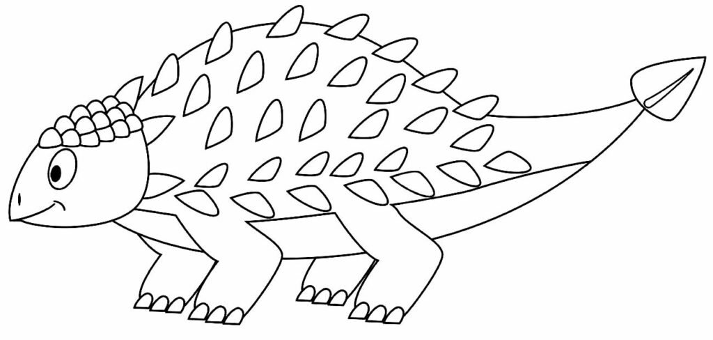 desenhos de dinossauro para colorir 29