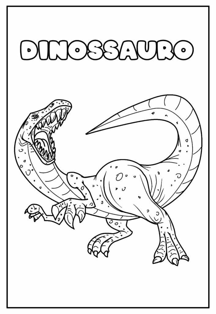 desenhos de dinossauro para colorir 31