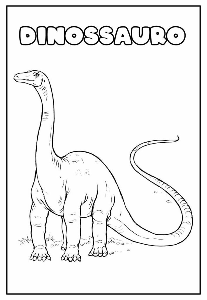 desenhos de dinossauro para colorir 36