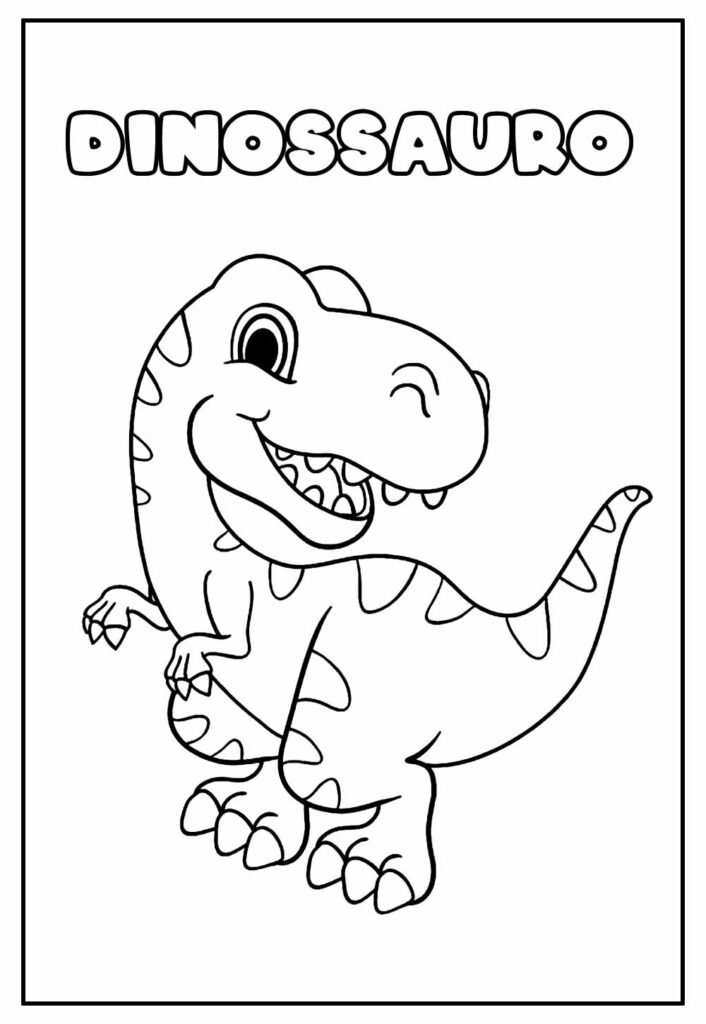 desenhos de dinossauro para colorir 37