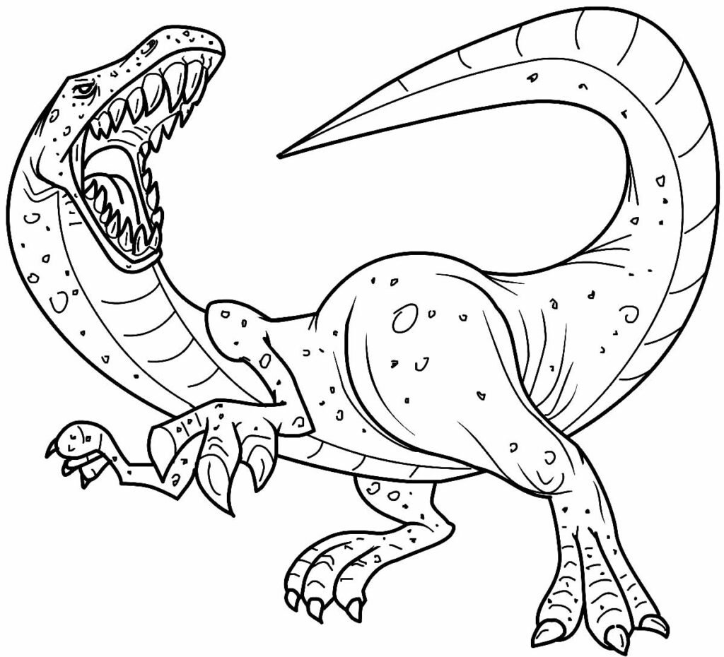 desenhos de dinossauro para colorir 6