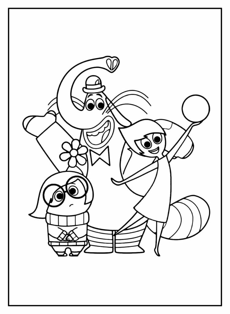 desenhos de divertida mente para colorir 26