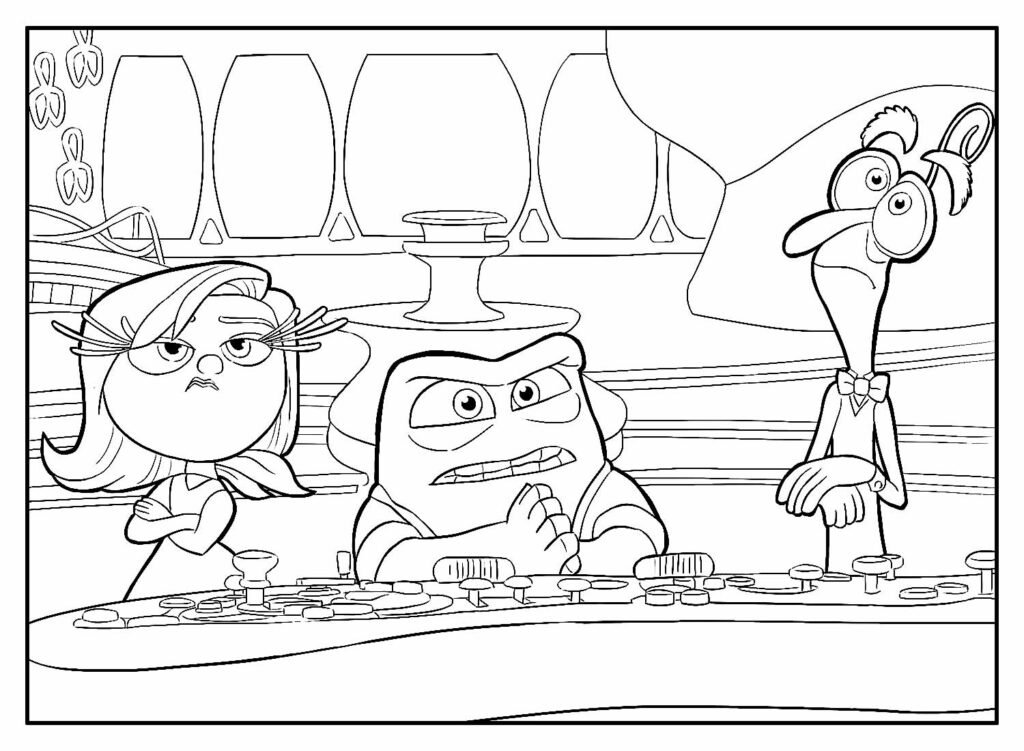 desenhos de divertida mente para colorir 28