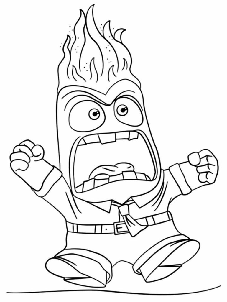 desenhos de divertida mente para colorir 34