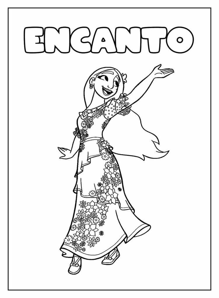 desenhos de encanto para colorir 41