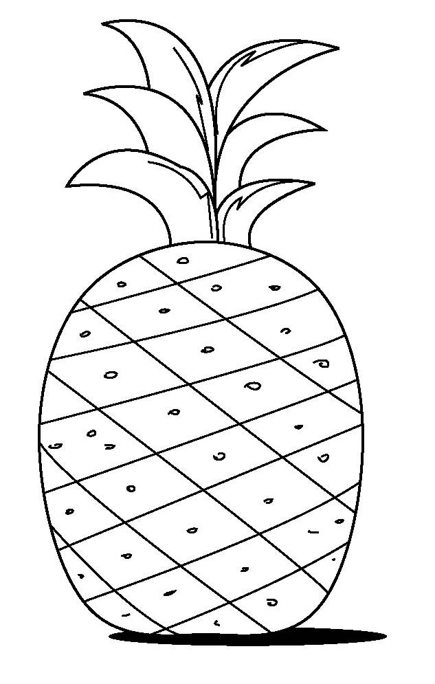 desenhos de frutas para colorir 11