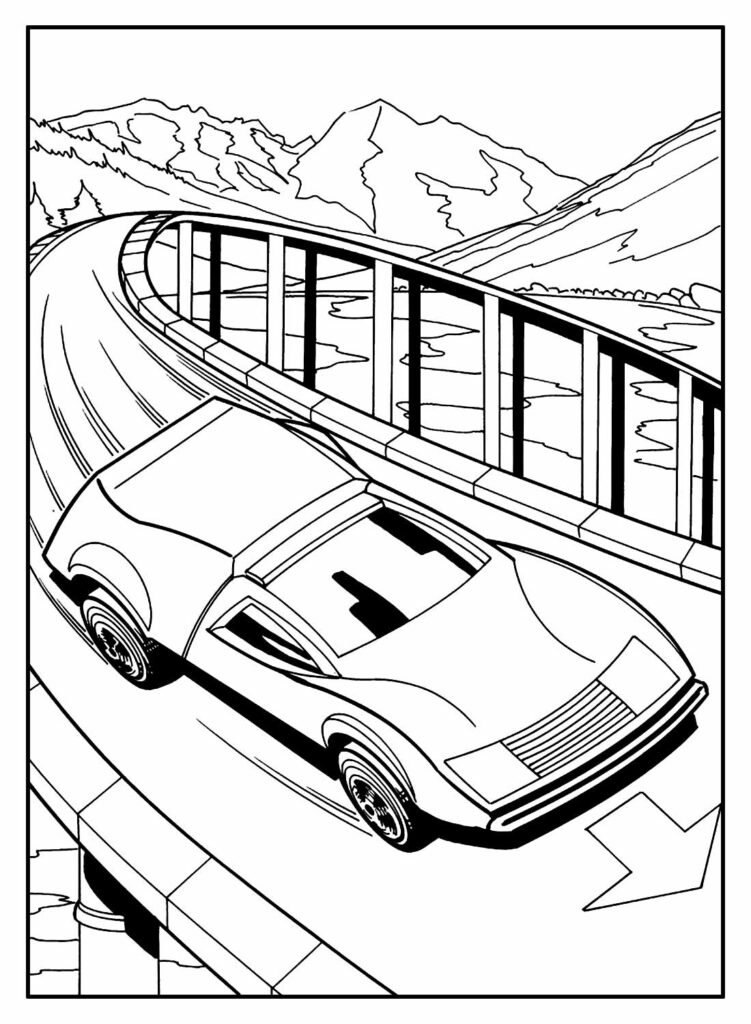 desenhos de hot wheels para colorir 9