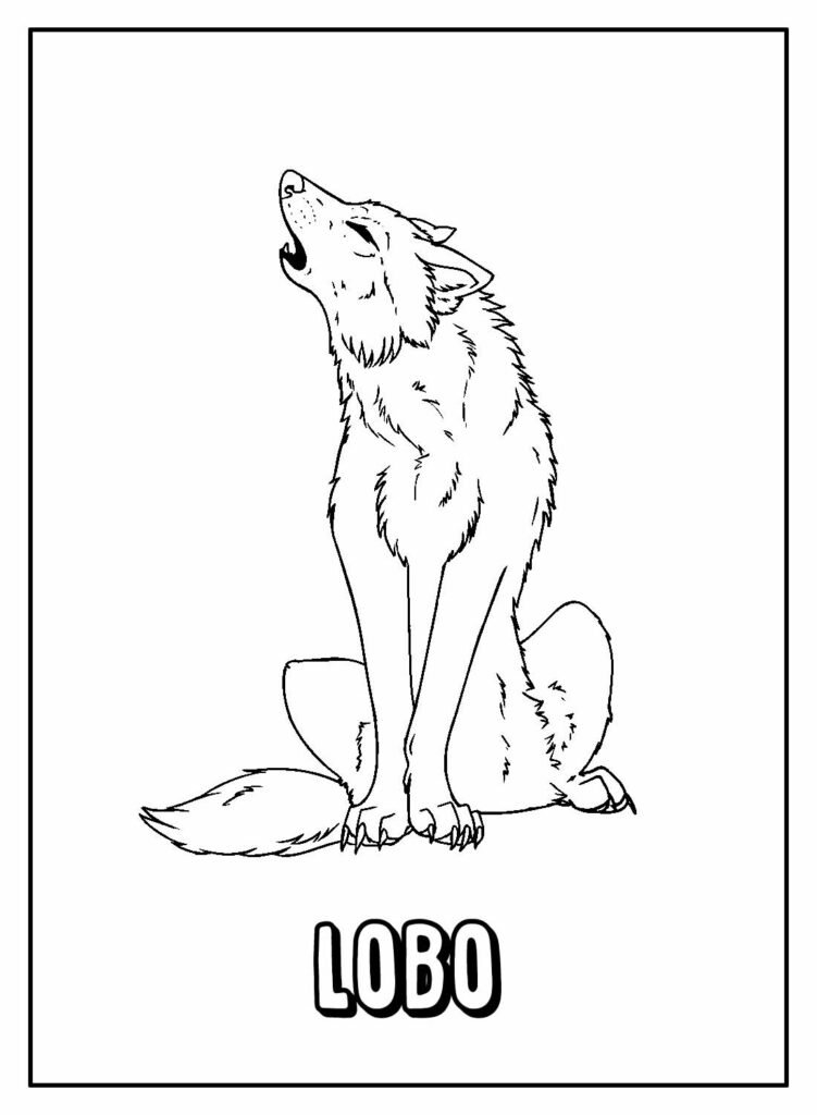 desenhos de lobo para colorir 26