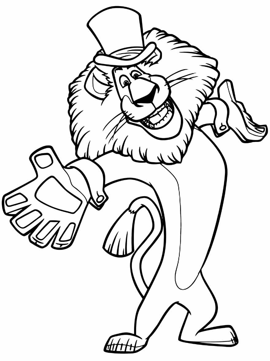 +70 Desenhos de Madagascar para Colorir e Imprimir