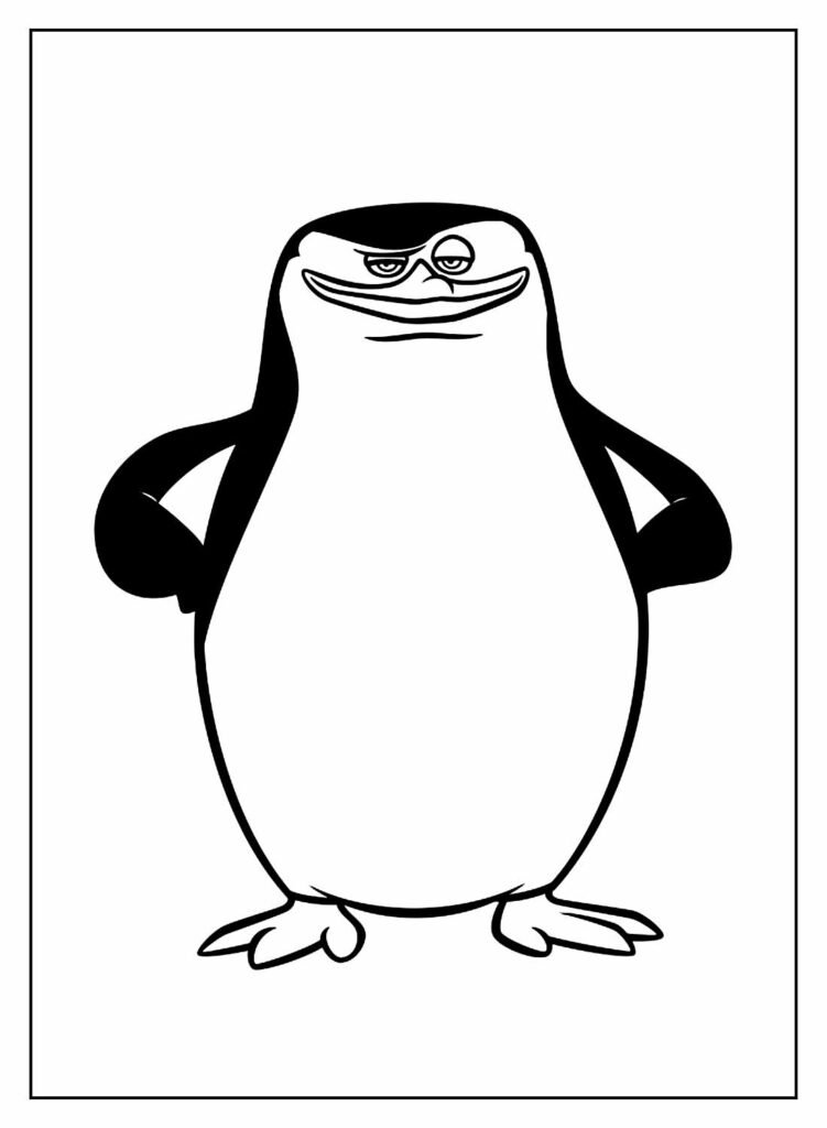 desenhos de madagascar para colorir 15