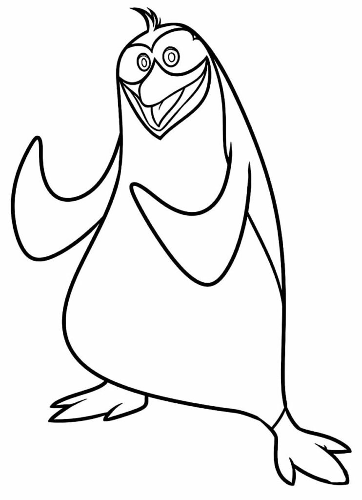 desenhos de madagascar para colorir 17