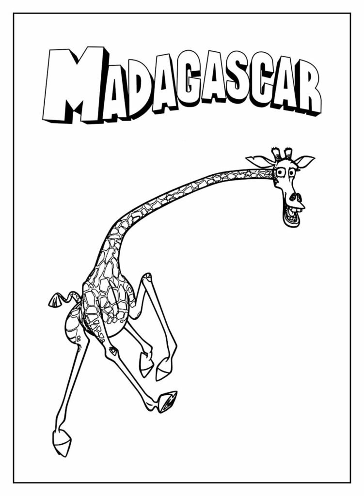 desenhos de madagascar para colorir 29