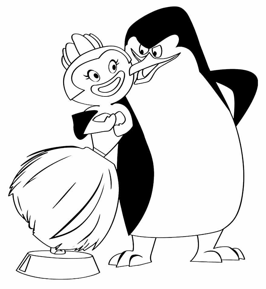 desenhos de madagascar para colorir 8