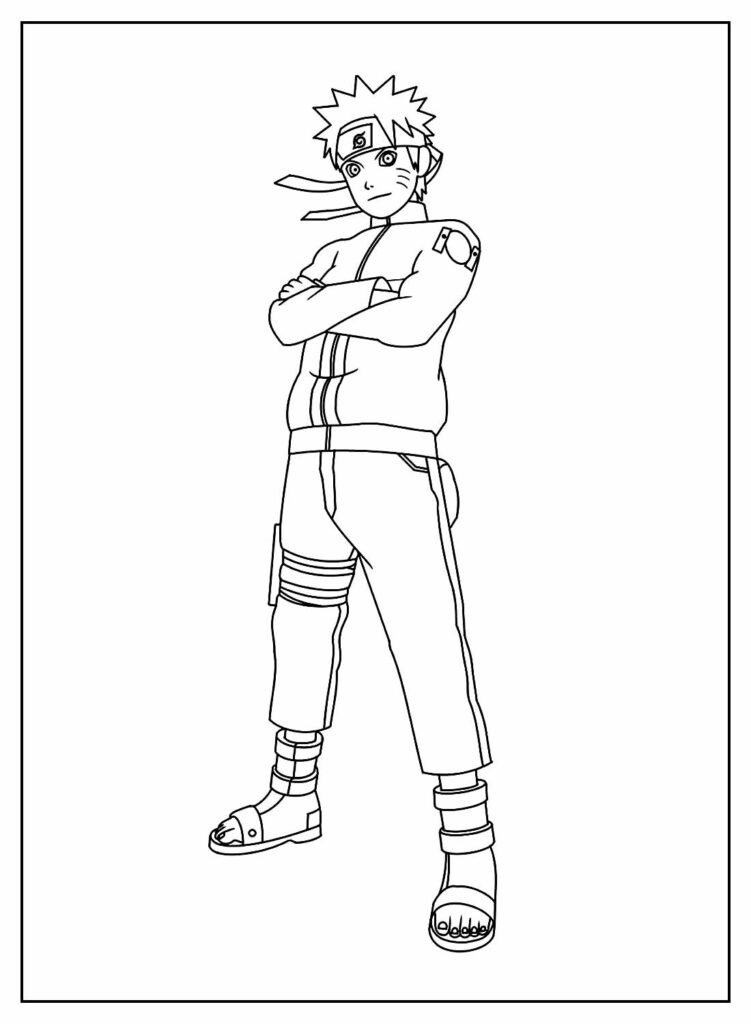 naruto para colorir129 –  – Desenhos para Colorir