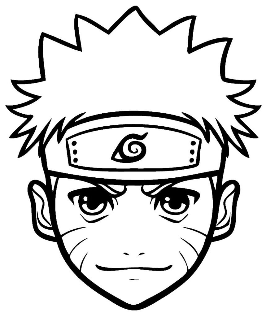 desenho-naruto-para-colorir-anime-para-pintar-baixar-e-imprimir-840x600 -  Arte