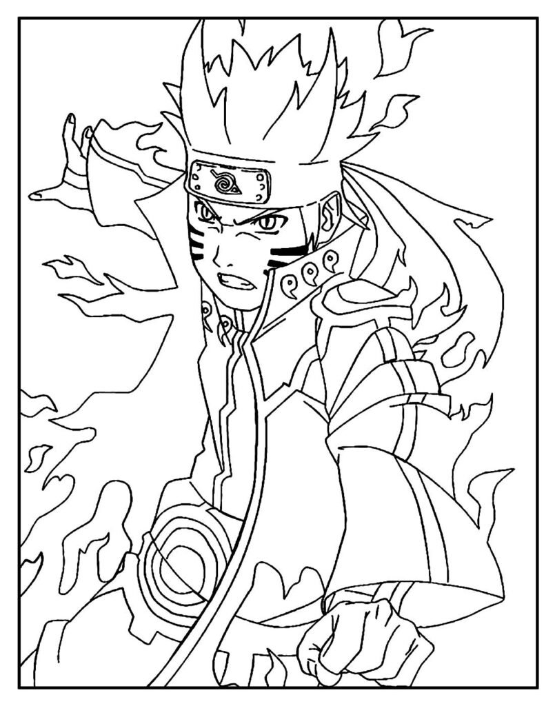 naruto para colorir154 –  – Desenhos para Colorir