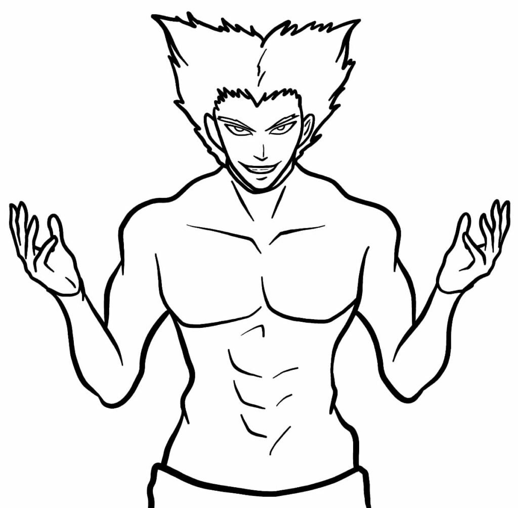 desenhos de one punch man para colorir 27 desenhos de one punch man para colorir 27