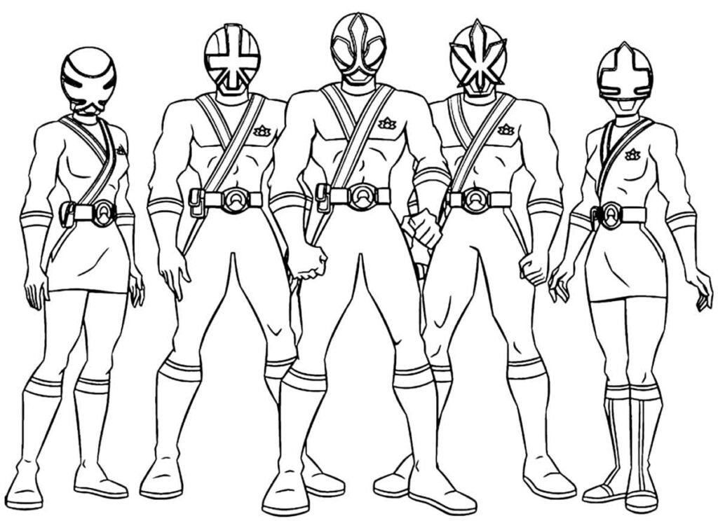 desenhos de power ranger s 1