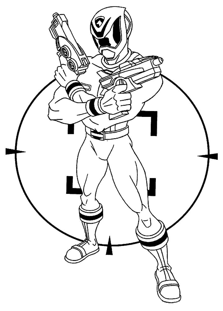 Desenhos dos Power Rangers para Colorir e Imprimir