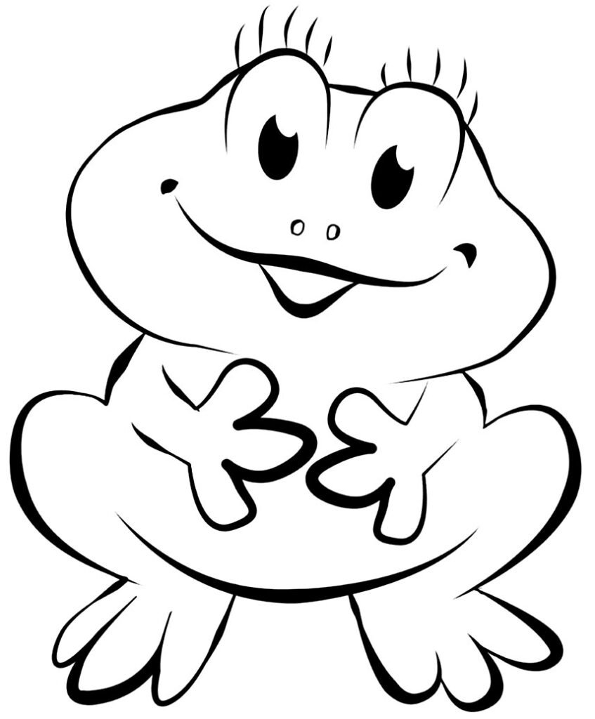 desenhos de sapinho para colorir 10