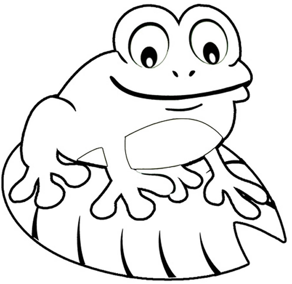 desenhos de sapinho para colorir 2