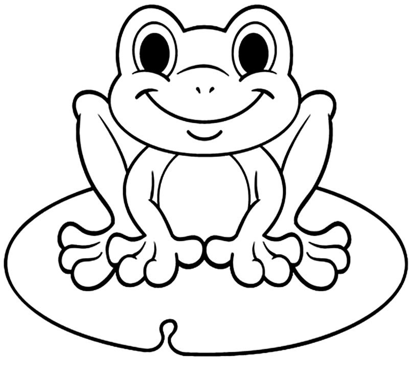 desenhos de sapinho para colorir 7