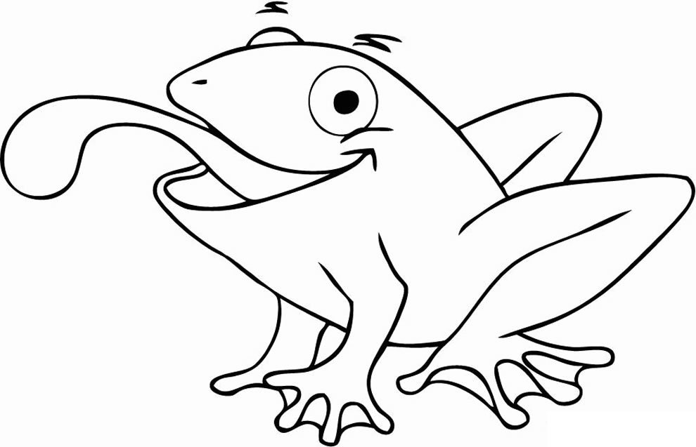 desenhos de sapinho para colorir 8