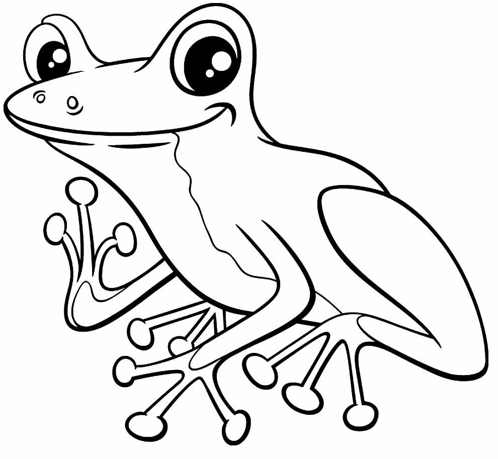 desenhos de sapos para colorir 20