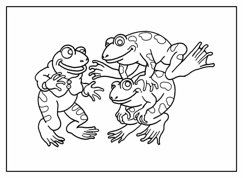 desenhos de sapos para colorir 24