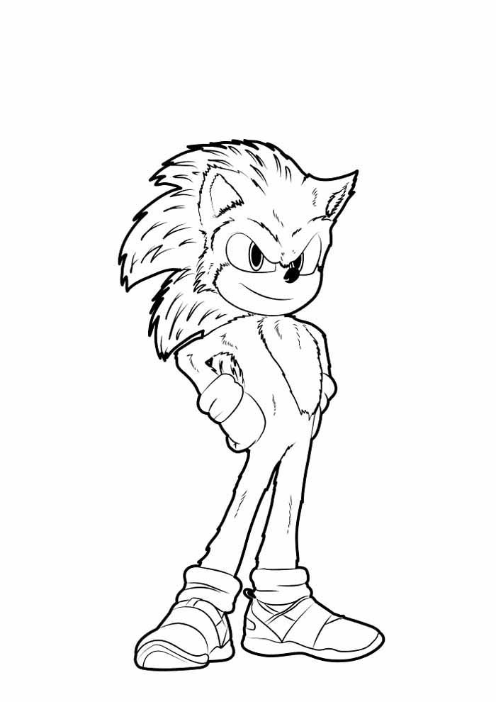 Mais de 150 Desenhos do Sonic para colorir –  – Desenhos para  Colorir