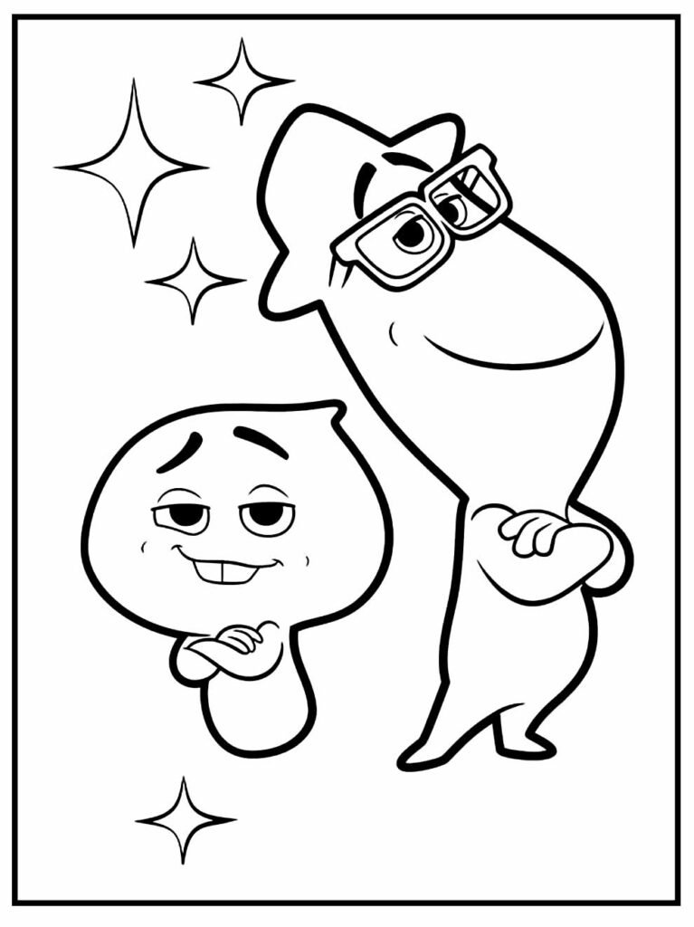 desenhos de soul para pintar 10
