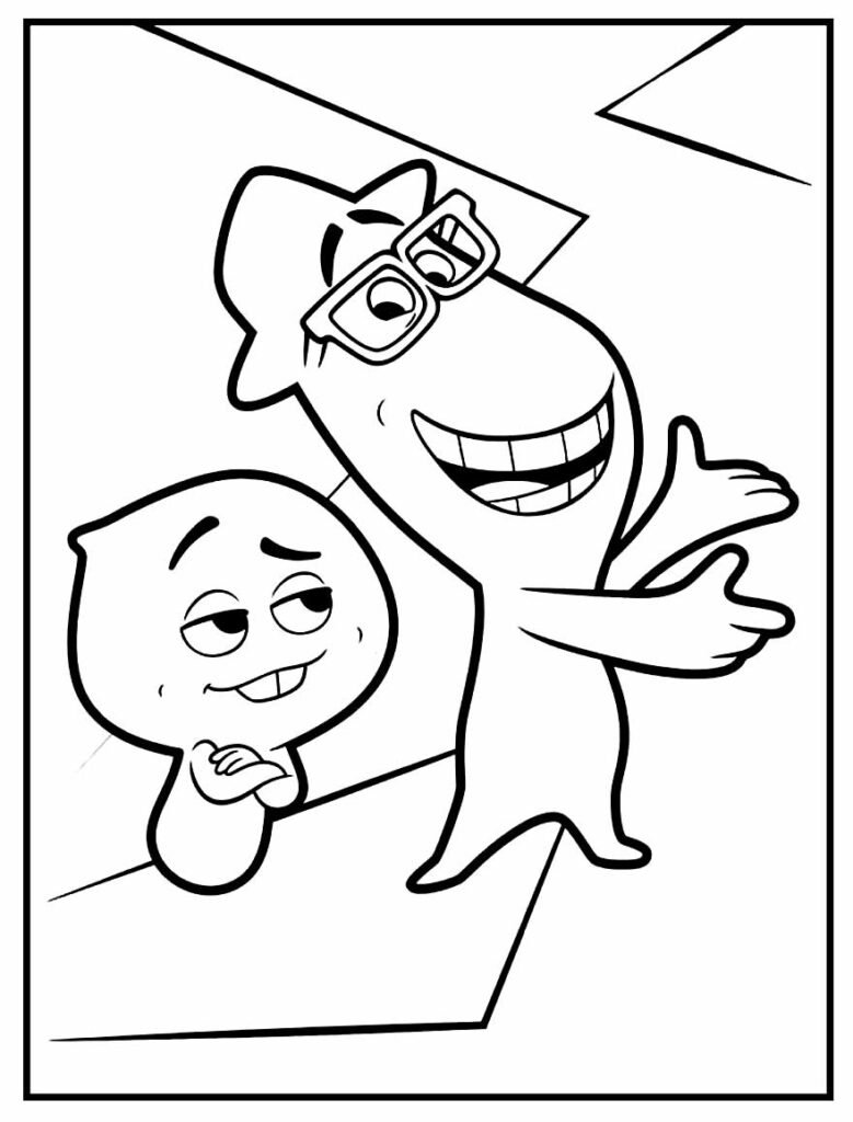 desenhos de soul para pintar 13