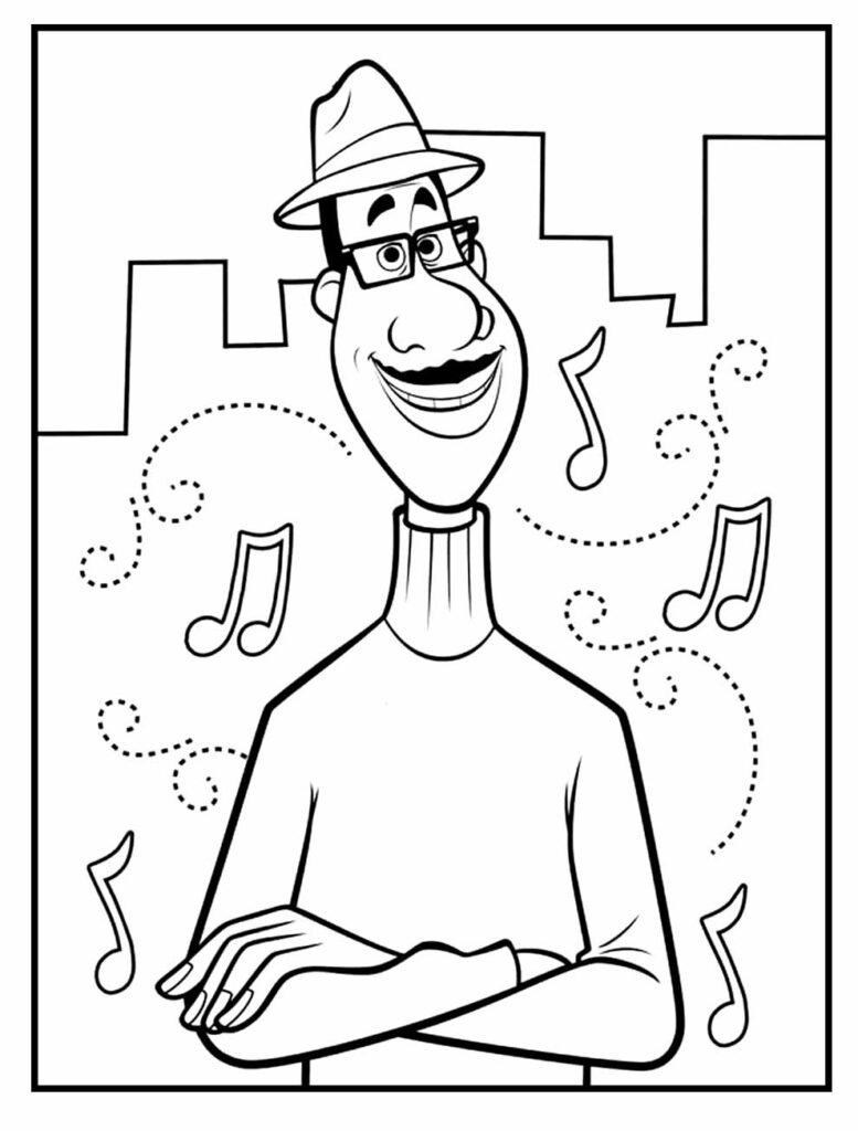 desenhos de soul para pintar 32