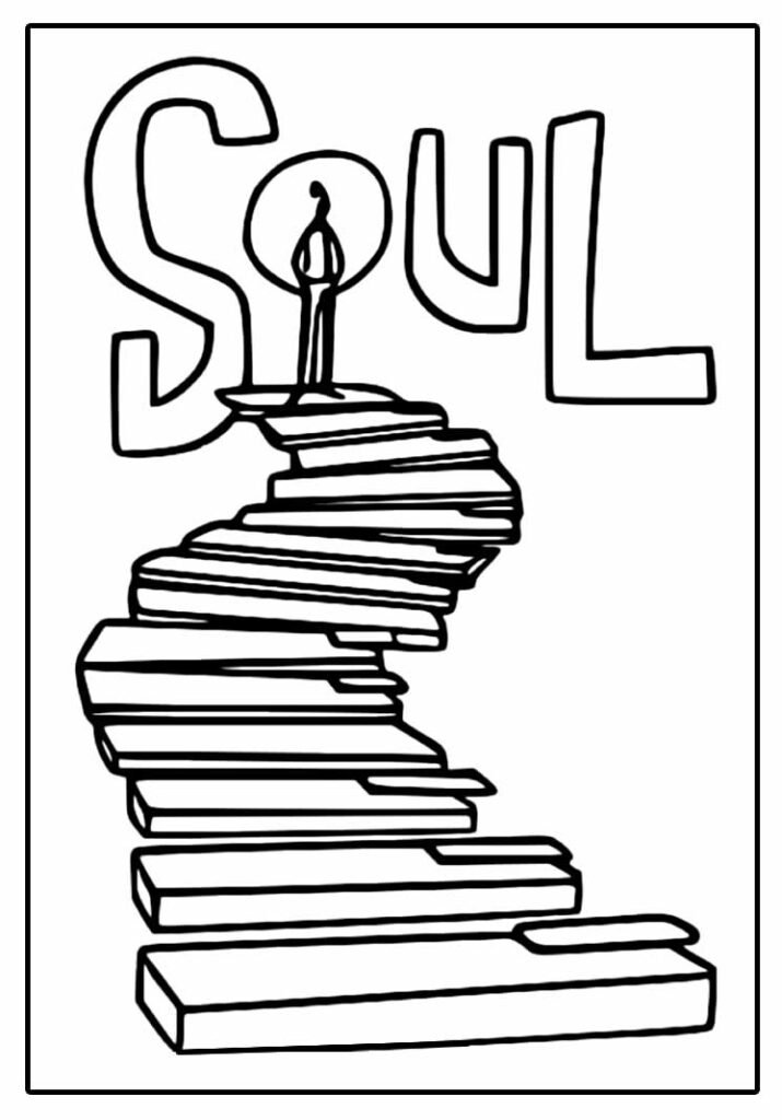 desenhos de soul para pintar 34