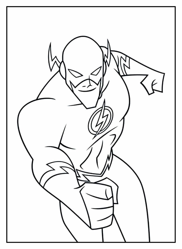 desenhos de super herois para colorir flash desenho animado