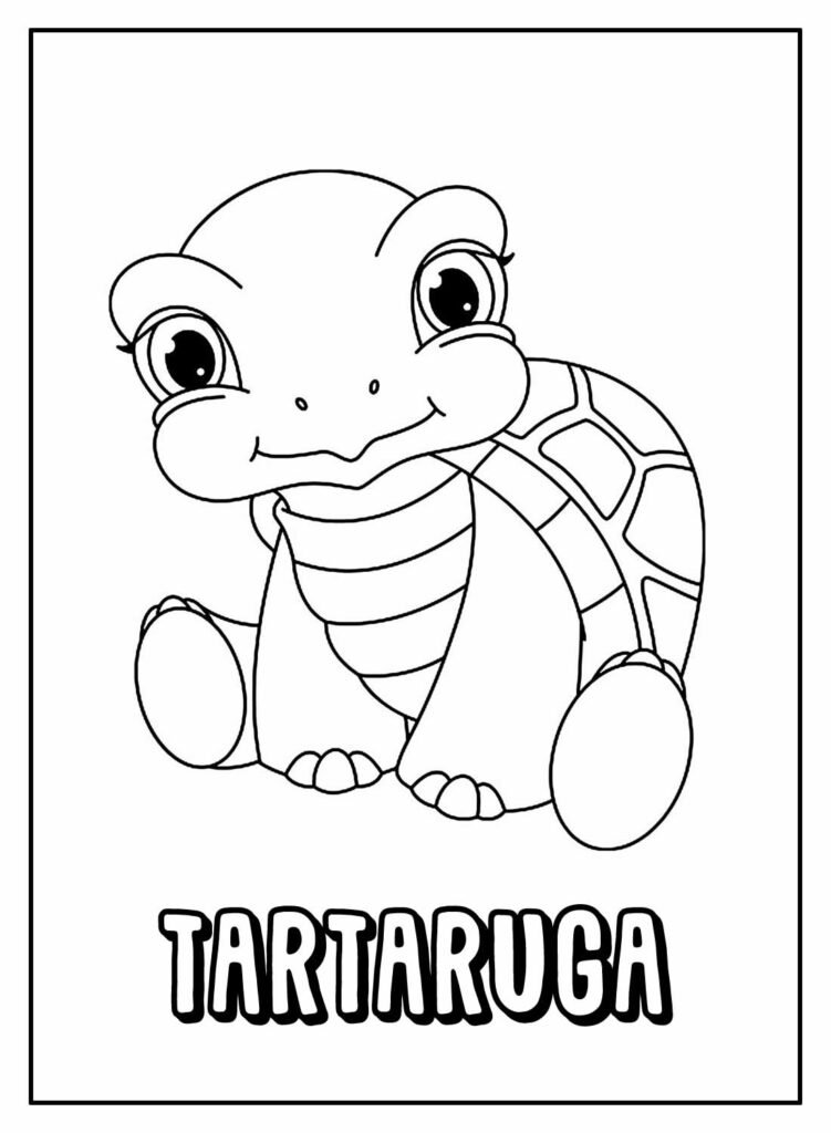 desenhos de tartaruga para colorir 31