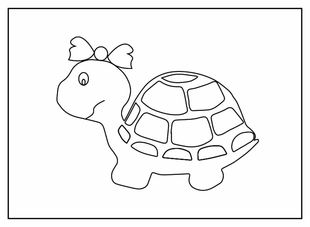 desenhos de tartaruga para colorir 9 1