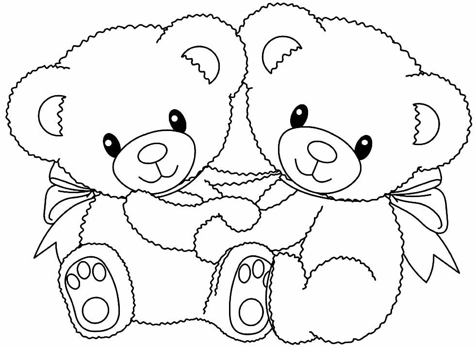 desenhos de ursinho para colorir 14