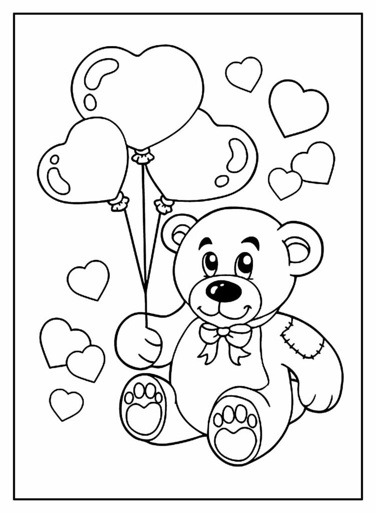 desenhos de ursinho para colorir 19 1