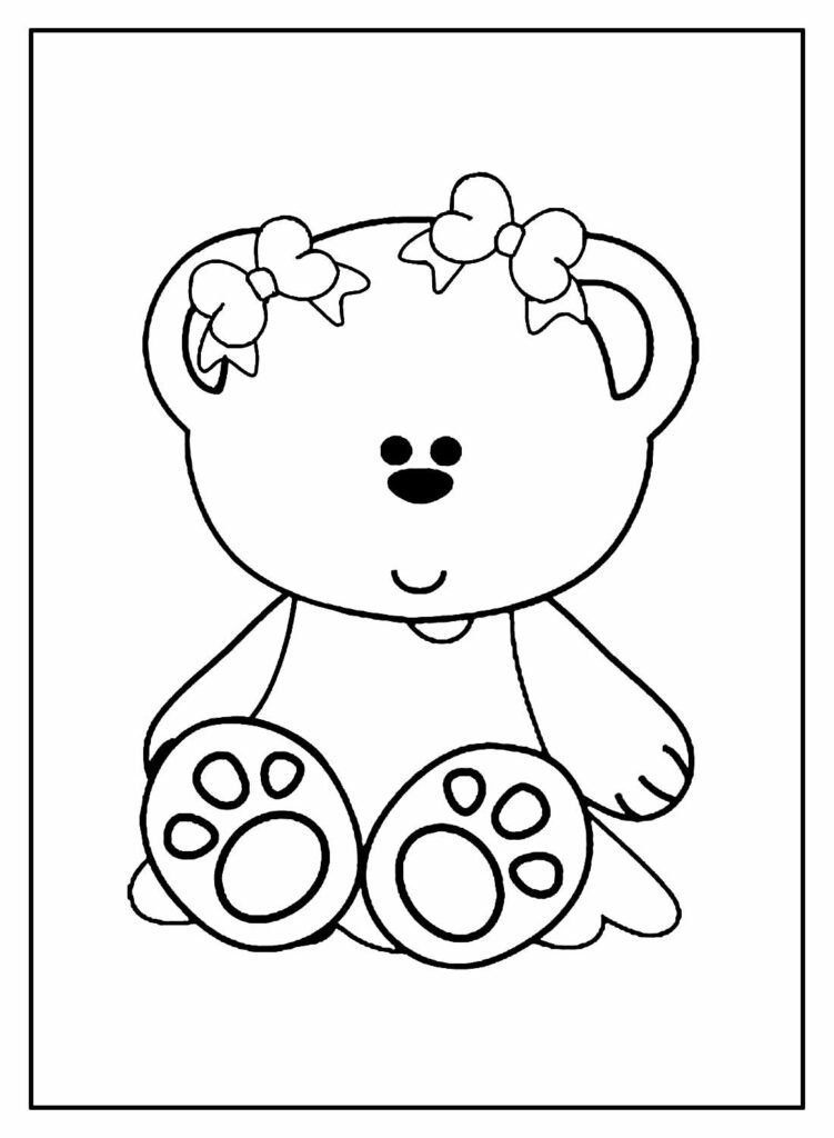 desenhos de ursinho para colorir 21 1